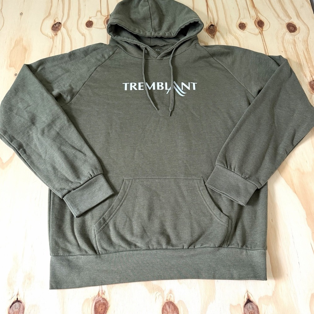 Tremblant Men's Green Heather Pullover Hoodie Sweatshirt Size XL